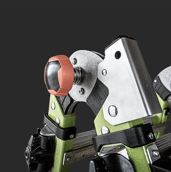 This multi-functional combination ladder can be used as a standing ladder.